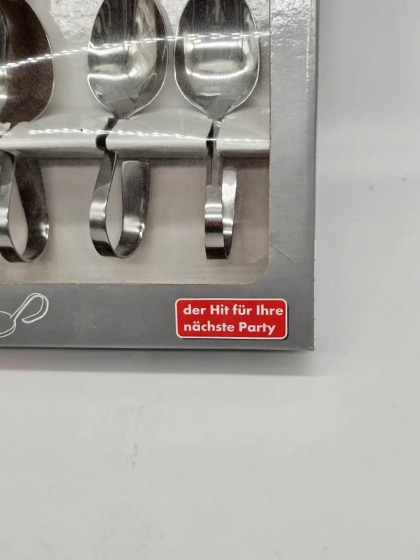 Steinbach 6 sztuk łyżeczki do finger food ze stali nierdzewnej