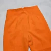 Spodnie damskie AMISU pomarańczowe wysoki stan cygaretki r. 40