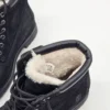 Timberland damskie zimowe botki ocieplane czarne skóra naturalna 41