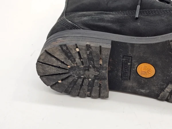 Timberland damskie zimowe botki ocieplane czarne skóra naturalna 41
