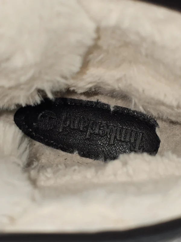 Timberland damskie zimowe botki ocieplane czarne skóra naturalna 41