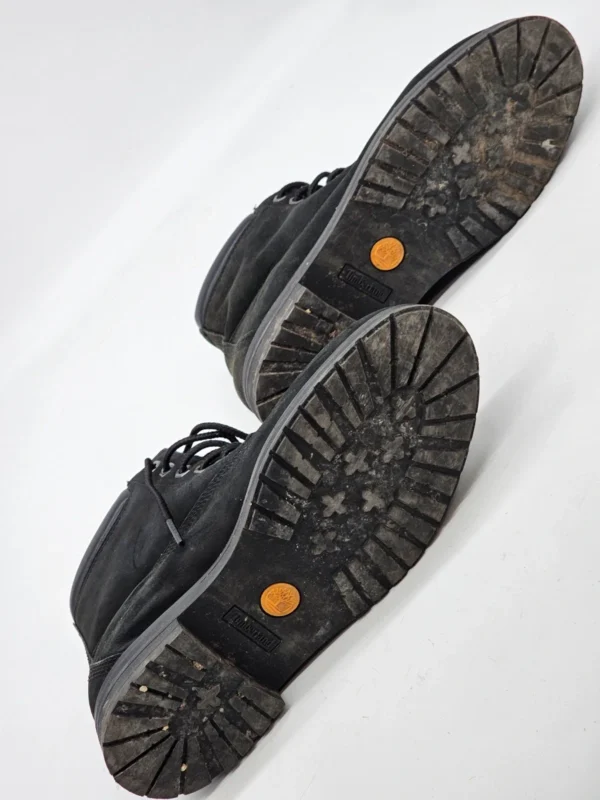 Timberland damskie zimowe botki ocieplane czarne skóra naturalna 41