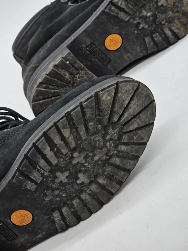 Timberland damskie zimowe botki ocieplane czarne skóra naturalna 41