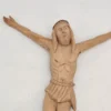 Rzeźba drewniana Jezus Chrystus postać do krzyża ludowa 35 × 30 cm