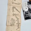 Zestaw konstrukcyjny TRIX Elementrix vintage drewniane pudełko instrukcje
