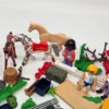 Duży zestaw Playmobil farma konie figurki ogrodzenie akcesoria mix