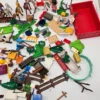 Duży zestaw Playmobil farma konie figurki ogrodzenie akcesoria mix