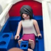 Samolot pasażerski Playmobil duży model figurki 40 cm