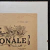 La Mode Nationale – oryginalna francuska gazeta modowa z 26 listopada 1898 roku