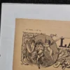 La Mode Nationale – oryginalna francuska gazeta modowa z 26 listopada 1898 roku