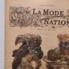 La Mode Nationale – oryginalna francuska gazeta modowa z 26 listopada 1898 roku