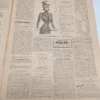 La Mode Nationale – oryginalna francuska gazeta modowa z 26 listopada 1898 roku