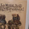 La Mode Nationale – oryginalna francuska gazeta modowa z 26 listopada 1898 roku