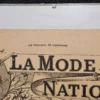 La Mode Nationale – oryginalna francuska gazeta modowa z 26 listopada 1898 roku