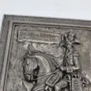Metalowa płaskorzeźba Herzogtum Württemberg Jazda Gwardii 1780 Steinlaub