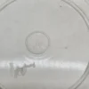 Owalny obrazek dekoracyjny kwiaty metalowa rama Ø 23 cm