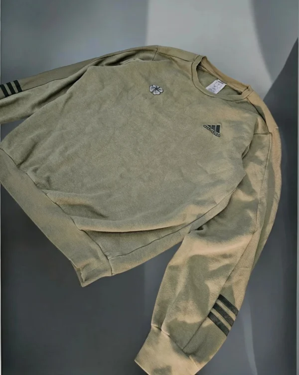 Sweatshirt bluza Adidas Saint Patrick's Day, Size M, olive