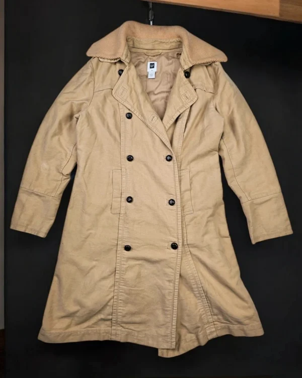 Płaszcz jesienno-zimowy marki GAP, 100 % cotton size M