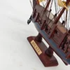 Model żaglowca HMS Bounty dekoracyjny drewniany statek na podstawie