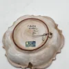 Dekoracyjny talerz ścienny C.A.F.F. Gubbio Italy ręcznie malowany Ø 19 cm