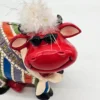 Skarbonka ceramiczna krowa Hollywood pamiątka USA kolorowa retro