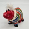 Skarbonka ceramiczna krowa Hollywood pamiątka USA kolorowa retro