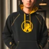 Bluza z kapturem Hand Shake For Peace, size L, grube Hoodie