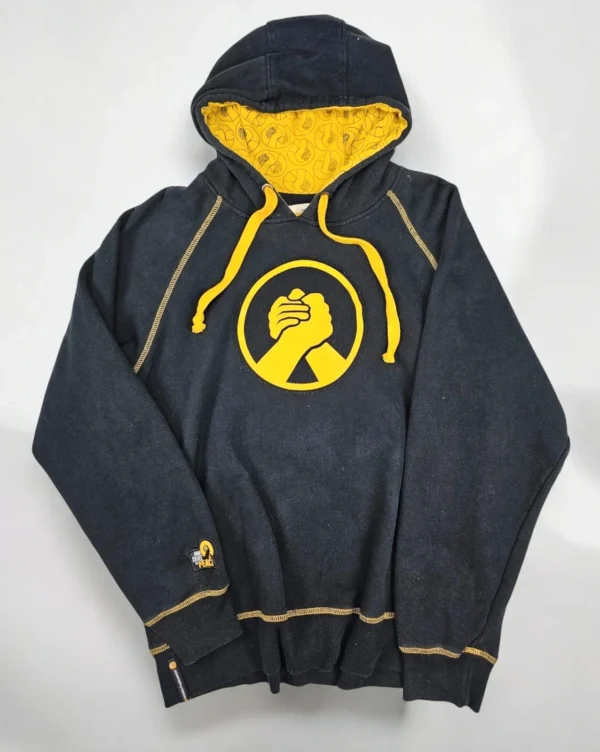Bluza z kapturem Hand Shake For Peace, size L, grube Hoodie