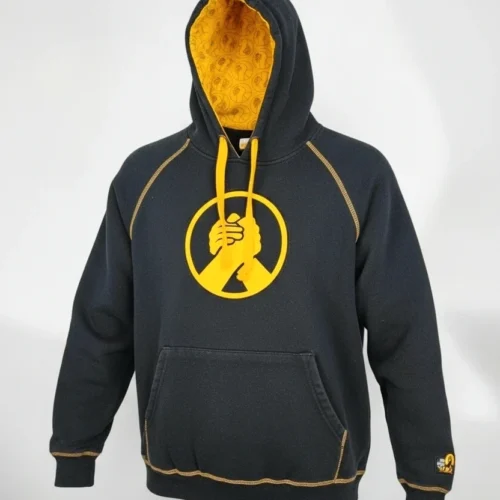 Bluza z kapturem Hand Shake For Peace, size L, grube Hoodie