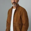 Kurtka zamszowa Commander Finest Clothing – rozmiar 56