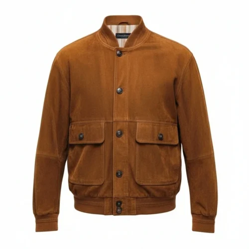 Kurtka zamszowa Commander Finest Clothing – rozmiar 56