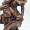 Figura Matka z Dzieckiem rzeźba dekoracyjna z wosku styl sakralny 49 cm