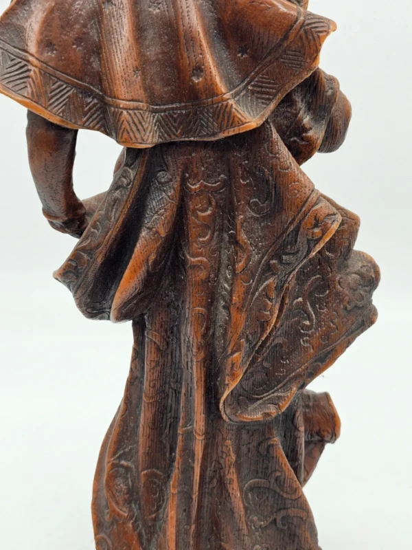Figura Matka z Dzieckiem rzeźba dekoracyjna z wosku styl sakralny 49 cm