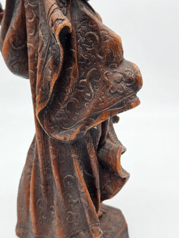 Figura Matka z Dzieckiem rzeźba dekoracyjna z wosku styl sakralny 49 cm