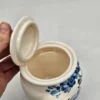 Ceramiczny pojemnik z pokrywką ręcznie malowany Włocławek Marralade