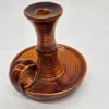 Francuski ceramiczny świecznik Saint Laurent Made in France 17 cm