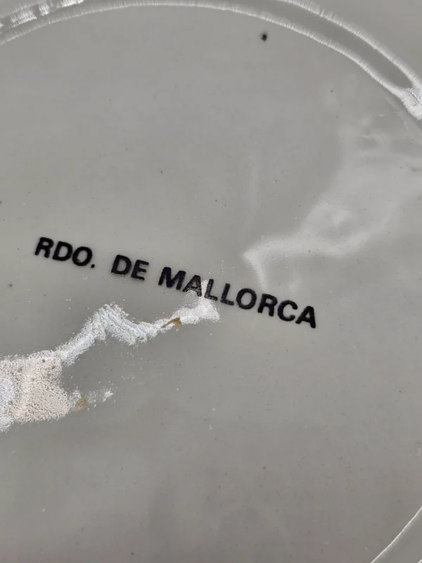 Para talerzy dekoracyjnych RDO de Mallorca 20 cm ptaki orientalne Hiszpania