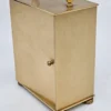 Zegar stołowy kominkowy Staiger quartz mosiądz W Germany retro vintage