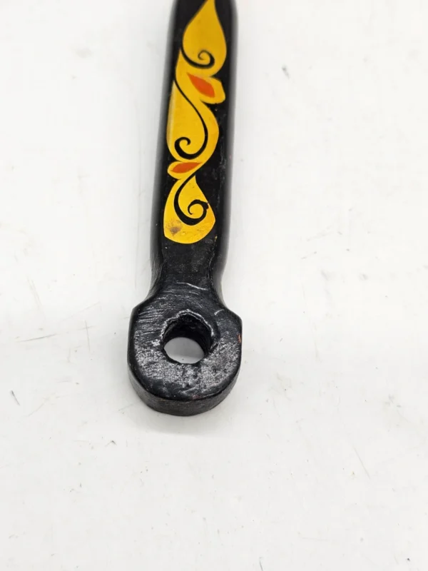 Rosyjska ręcznie malowana drewniana chochla folk 33 cm