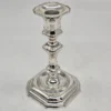 Świecznik BMF platerowany klasyczny 19 cm stabilna podstawa