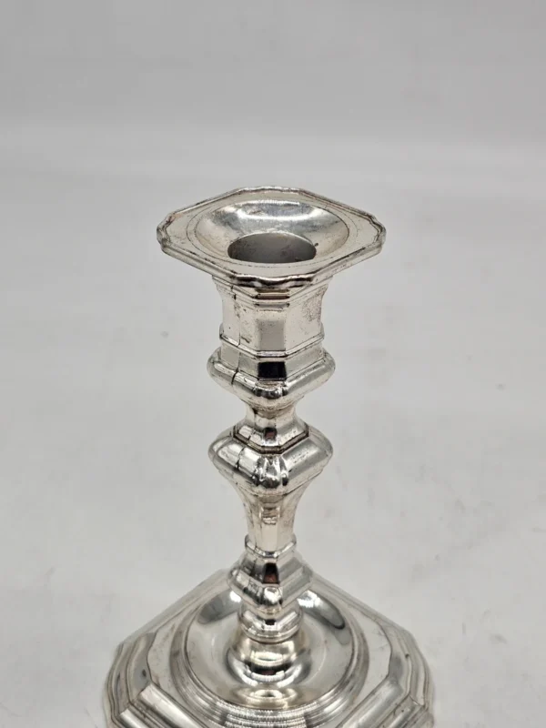 Świecznik BMF platerowany klasyczny 19 cm stabilna podstawa