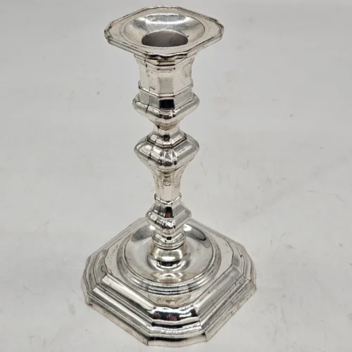Świecznik BMF platerowany klasyczny 19 cm stabilna podstawa
