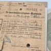 Zestaw Oryginalnych dokumentów i banknotów III Rzesza Reichsbahn Reichsbank