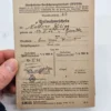 Zestaw Oryginalnych dokumentów i banknotów III Rzesza Reichsbahn Reichsbank