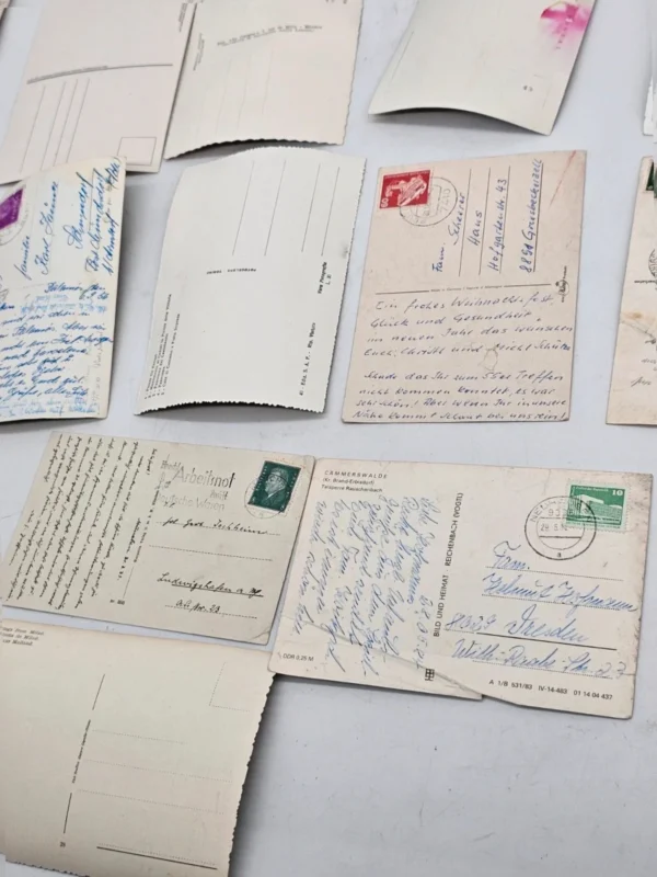 Zestaw starych pocztówek vintage Europa Niemcy włochy 16 szt