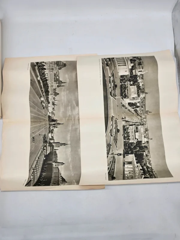 Zestaw 16 Archiwalnych fotografii Moskwy ZSRR lata 50 - 60 XX w.