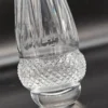 Wazon kryształowy Z dekoracyjnym szlifem, 18 cm – masywny I elegancki