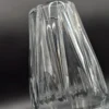 Wazon kryształowy Z dekoracyjnym szlifem, 18 cm – masywny I elegancki