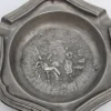 Popielniczka cynowa Frieling Niemcy 92% Cyny relief