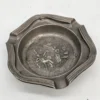 Popielniczka cynowa Frieling Niemcy 92% Cyny relief